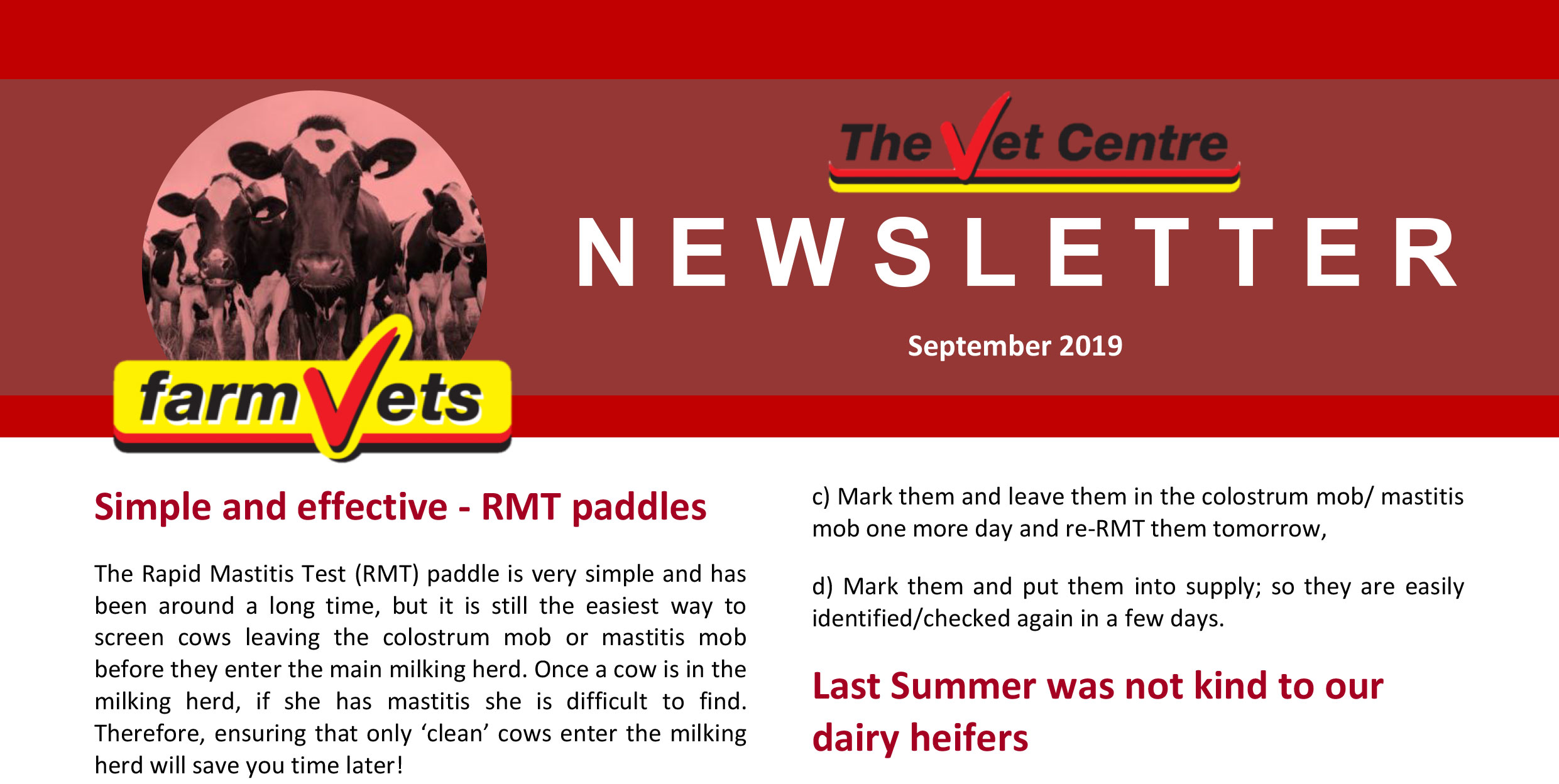 Newsletter September 2019